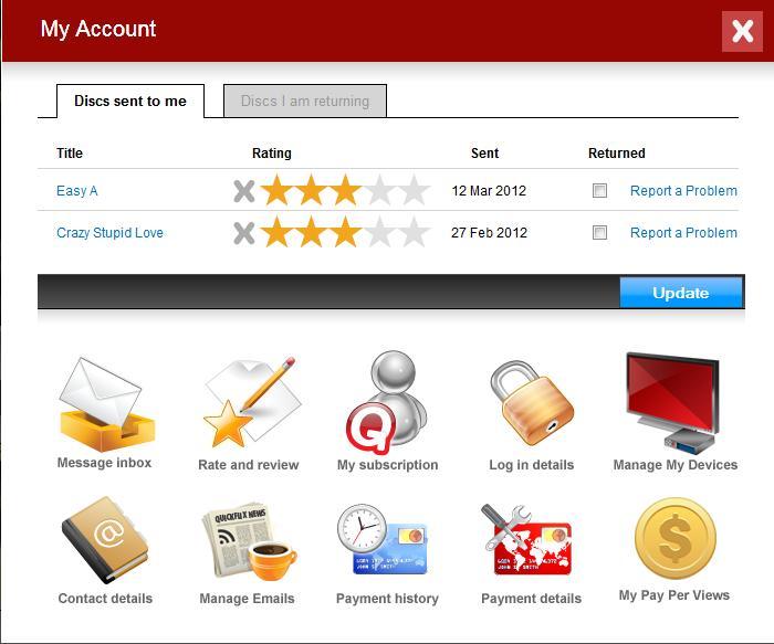 III. Managing your account To view your Quickflix account simply head to: www.quickflix.com.au login and click on My Account. IV.