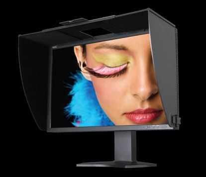 LCD flat screens LCD monitors normally use a backlight with defined lighting characteristics. Colors are generated by filtering this light source with liquid crystal filters.