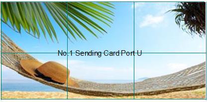 choose <SENDING CARD SET>, push the knob to confirm, and enter to the next level menu: >SENDING CARD SET >> RECEIVING CARD SET >> >X 0 Y 0 SAVE TO SENDER CARD (10) Turn the knob, choose <X>, and set