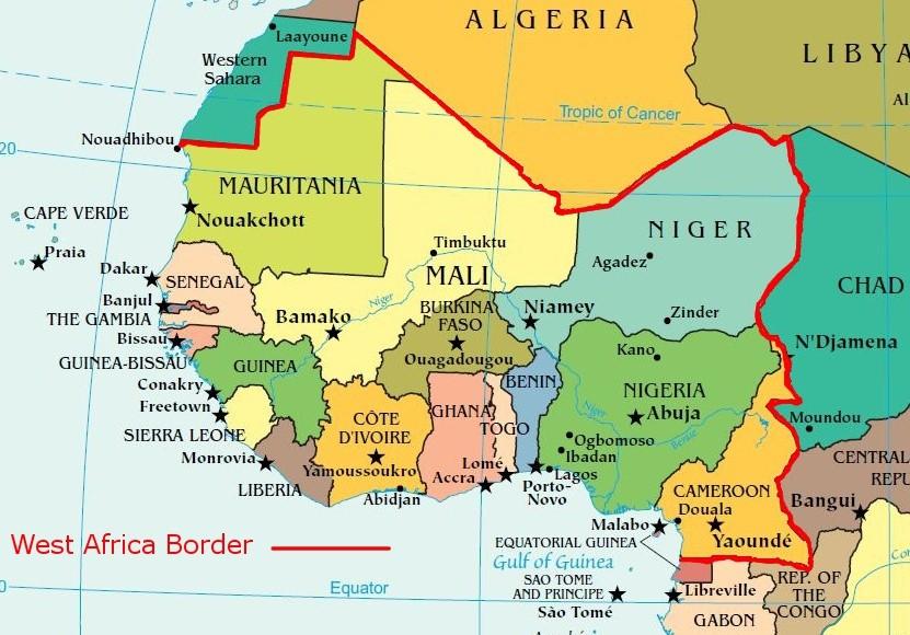 West Africa Quick Facts West Africa is about the size of the continental Unites States Over 1,600 unique people groups About 500 primary languages