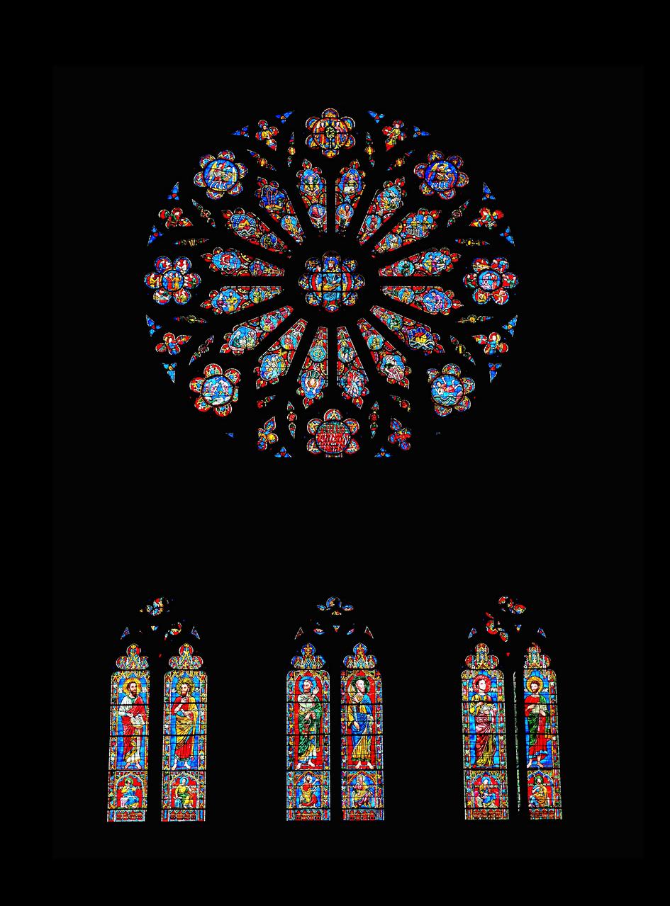 Chapter 6 -- SACRED MEDIEVAL MUSIC The Medieval Era (500 C.E. to 1450 C.E.) Illustration 1: Rose Window, Washington National Cathedral.