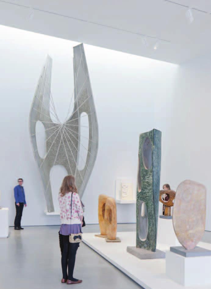 COLLECTION GALLERIES 8 9 GALLERY 4 HEPWORTH AT WORK This display explores Hepworth s studio environment, her work in plaster, her collaborative relationships with bronze foundries and the monumental