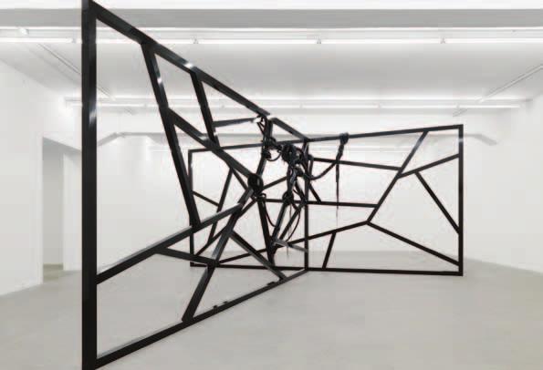 group of new and recent sculptures and photographs by Eva Rothschild.