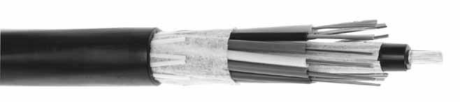 Outside Plant Cables Loose Tube Single Jacket Cable Fiber Optic Product Construction: Fiber: 2 312 fibers Loose tube gel-filled Color-coding per TIA/EIA 598 B Central Strength Member: Epoxy/glass rod
