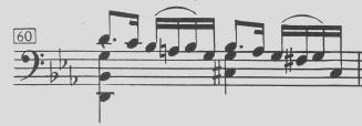 view of a keyboard player, but despite the proposed modern fingering the error is quite obvious to any cellist who would attempt to play an octave on the low strings and a fifth on the top two.