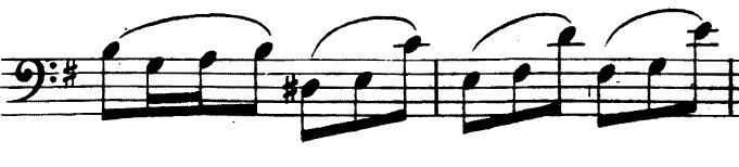 The penultimate note and the following bars clearly indicate the latter, shown here in Kellner s copy; however, the other three manuscripts, Sources A, C and D, have the apparently incorrect C major
