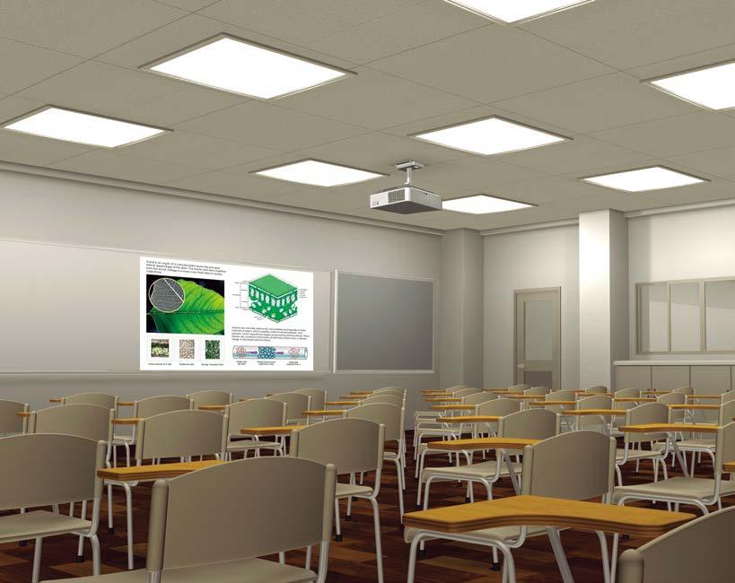 The Contrast Enhancer feature expands the perceived dynamic range of the signal in real-time. Both features contribute to enhancing the visual experience wherever these projectors are installed.