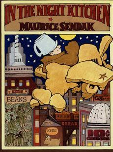 5 In nineteen seventy Maurice Sendak published In the Night Kitchen. It tells the story of a little boy named Mickey. Mickey enters the dream world of a night kitchen.
