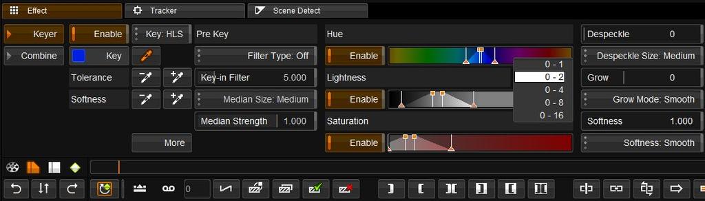 Isolation Tools Isolation tools have been updated to better support both HDR, PQ and ACES grading.