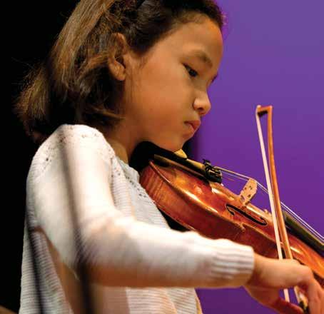 6 DEPARTMENTS STRINGS Students ages 3 8 can begin taking lessons at Third Street through Suzuki-based instruction.