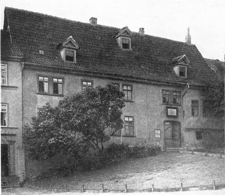 This is the house in which JOHANN SEBASTIAN BACH was born. This house stands in the town of Eisenach in Germany.