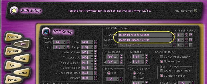 Therefore, to record a KARMA Performance and get the output of the keyboard and the CCs that trigger the various KARMA features at the same time, you need to enable two tracks in the DAW.