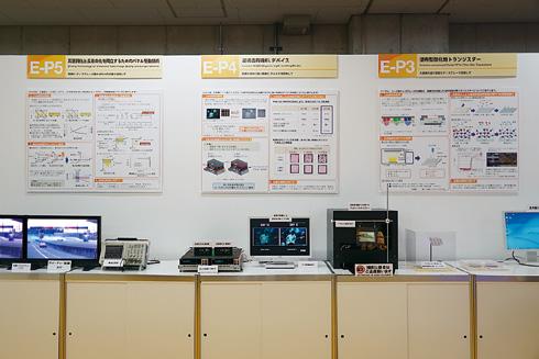 Sensors E2 Elemental Technologies for Sheet-type Displays In order to create lightweight,