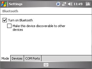 Select the devices tab, and select New Partnership.