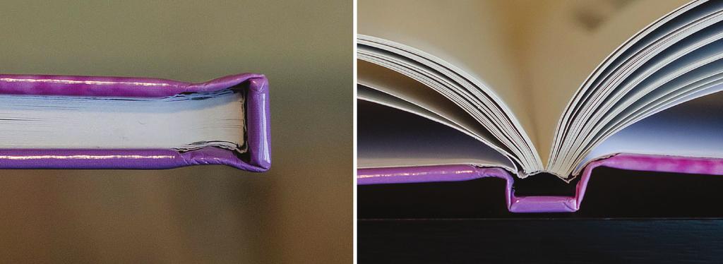 The standard choice for most softcover books, this flexible, glued binding will stand the test of time.