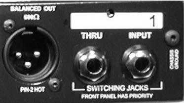 Inside the JD6 are six additional ground switches (Fig. 1) that allow the system engineer to bond the circuit ground to the chassis.
