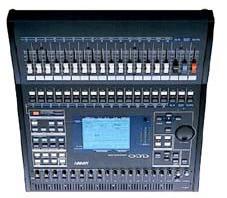 RS-422 serial control cable and Yamaha 03D audio mixer serial protocol.