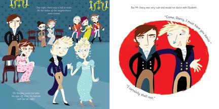Mr. Darcy, Mr. Bingley, and other beloved characters from Jane Austen s classic tale.