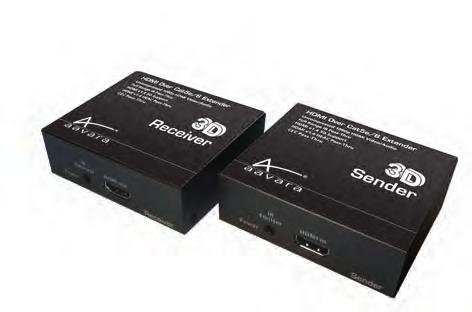 Power HDMI Over Cat5e/6/7 Extender PE121A HDMI Extender with Full Range, CEC, v1.4 3D, ARC, HEC Pass-Thru Emitter HDMI Cable Emitter Power HDMI in Max.