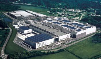 This is the world s first facility to adopt 8th-generation glass substrates, which are roughly twice as large as the substrates used in its first plant.