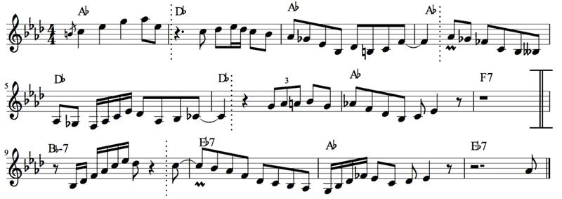 2 of 19 Example 3. Different cadences over the same ostinato (Purcell, Thy Hand, Belinda, from Dido and Aeneas) Example 4.
