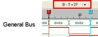 Fig4-46 - Auto-Prolong Packet The Fig4-46 is a General Bus; its first data is 0x00, and its length is 1023. If users input 20 as the General Bus length.