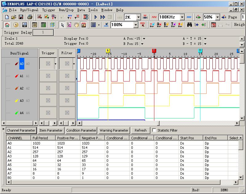 3.3 Statistics Feature Section 3.3 presents detailed information on the Statistics feature in the software interface.