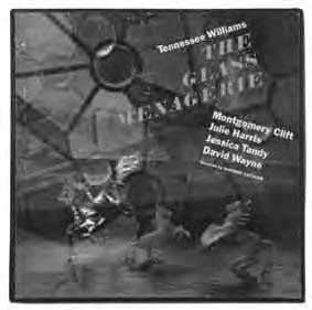375. [Vinyl Record]: The Glass Menagerie. New York: The Theatre Recording Society / Caedmon Records 1964. 33 1/3 RPM 12" vinyl record. Two record set.