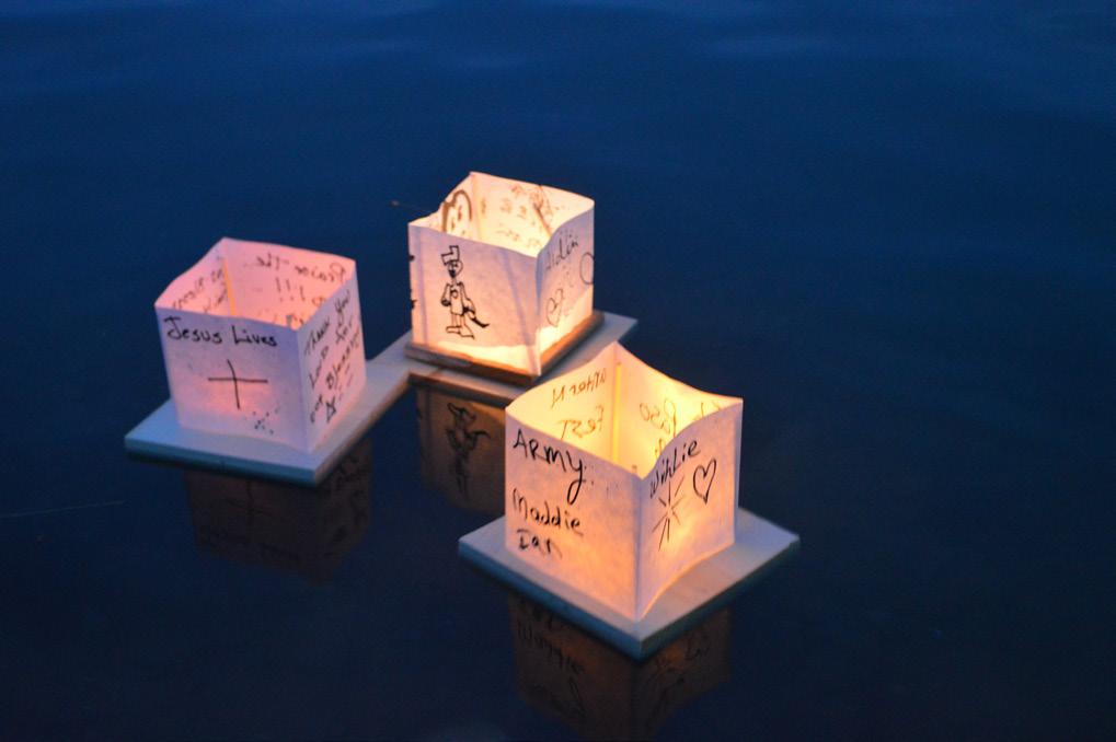 Release waiver By participating in the Water Lantern Festival presented by One World, you agree to the release waiver which can be viewed at http://www.waterlanternfestival.