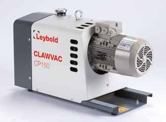 Dry Compressing Claw Pumps CLAWVAC CLAWVAC CP 150 The CLAWVAC operates smoothly with a pair of wearfree rotating claw rotors.
