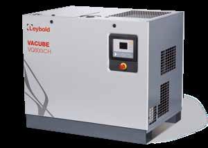 Oil-sealed Screw Vacuum Pumps and Systems VACUBE VACUBE 800 ich The VACUBE range is a new generation of intelligent, single-stage, oilsealed screw vacuum pumps with variable speed drive (VSD)