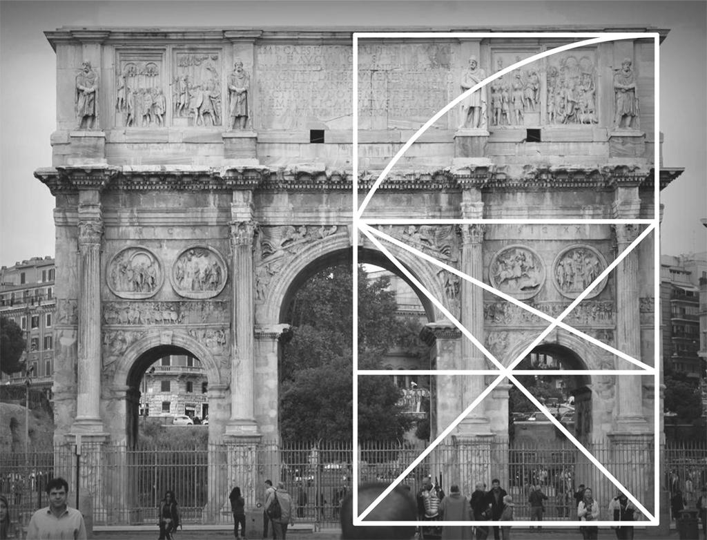 uravnovešenosti vseh delov celote. 44 Vitruvijev traktat je sinteza antične arhitekturne modrosti.