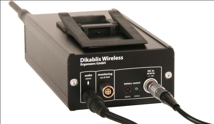 To configure the microphone, please proceed as follows: If you own the Dikablis Cable version, connect the microphone plug directly to the recording computer's audio