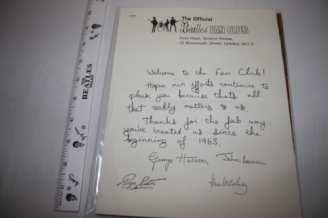 fan 1967 $40 #113 Letter from Anne Collingham National