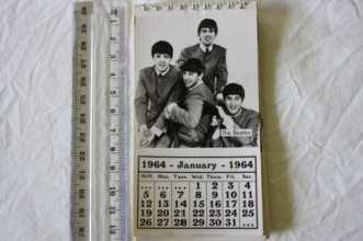 Beatles coasters with each coaster