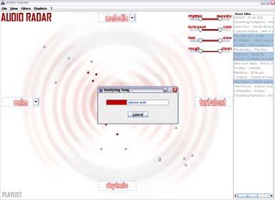 Automatic Audio Analysis We extract a set of descriptive features from the