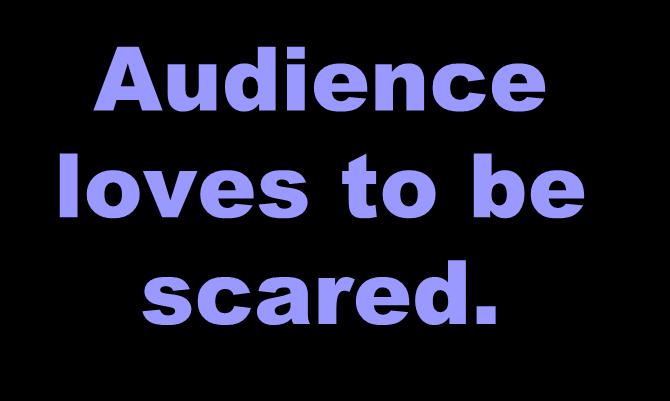 Aside- Spoken by one character to the audience so that the other characters on stage don t hear.