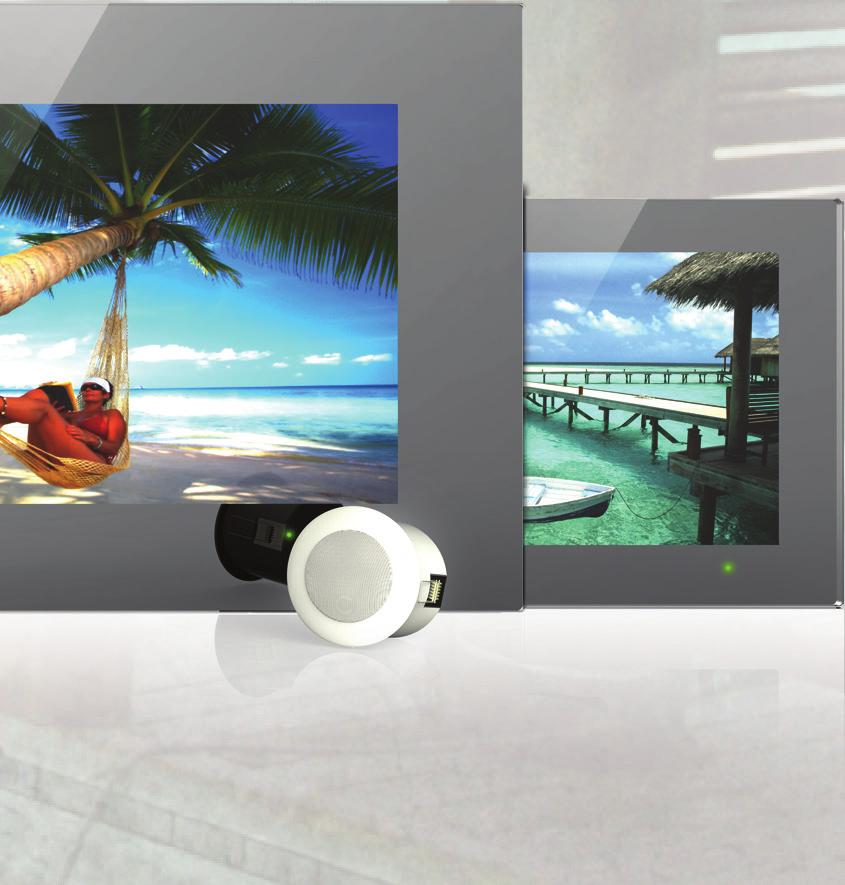 Our TV s come with an aluminum rustproof back box that is recessed wherever you decide to