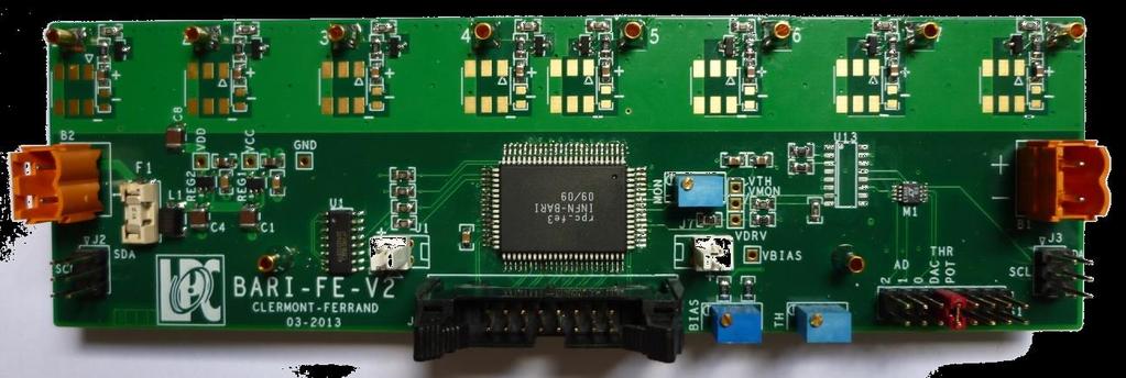 disconnected from RPC => promising Design of FE card prototypes (called BARI-FE) with the ASIC of
