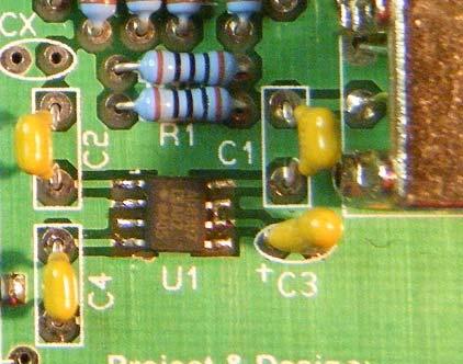 Verify +5V at U1 AD8307 pin 2 +5V +5V 3 Signal at BNC To make this test you need a Frequency Counter or an Oscilloscope or a Receiver