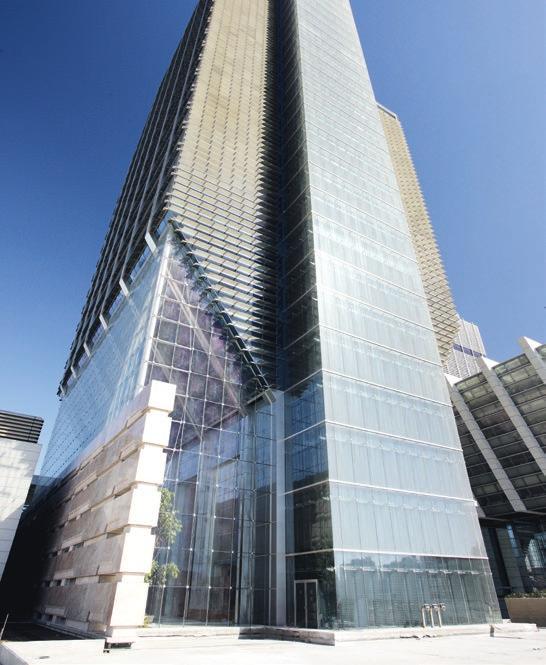 REFERENCE BUILDINGS WITH GLAZINGS COATED ON VON ARDENNE EQUIPMENT Abu Dhabi, Financial Center Glas Trösch Chile, Gran Torre Santiago - Tower 2 Jose Luis Stephens PRODUCT TOPICS PRODUCT INDEX