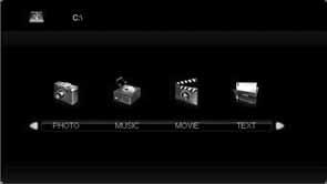TV Menu operation USB mode / Media player Please refer to technical specification page for compatible file