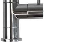 THE MIZU DRIFT QUICK CHANGE DUAL FILTER SYSTEM INCORPORATES STUNNING MINIMALIST TAP DESIGN WITH A