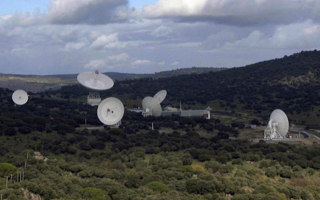 DSN Antennas in Madrid, Spain Deep