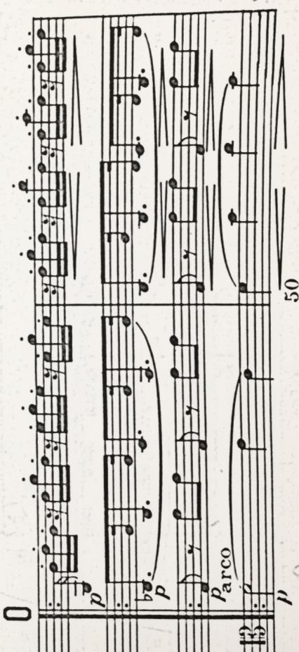 Death through the violoncello. Example 4.