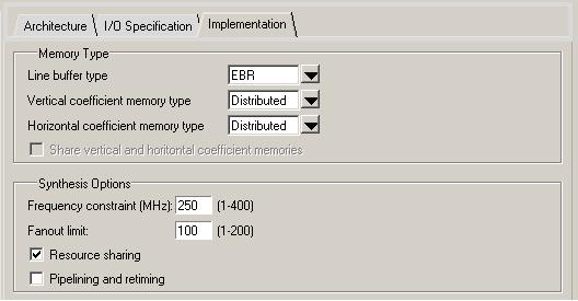 Parameter Settings Rounding mode selects between Truncation, Normal (away from zero), and Convergent rounding.