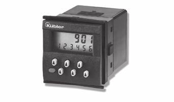 LCD preset counters Adding or subtracting (battery) 901 Type 901 is a simple battery powered preset pulse counter with 12... 250 V AC/DC count and reset input.