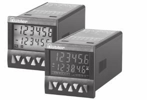 LCD preset counters 1 or 2 presets pulse, time 5 khz (AC+DC) Codix 907 / 908 The pulse and time preset counters Codix 907 and 908 offer all important counter functions with an unbeatable