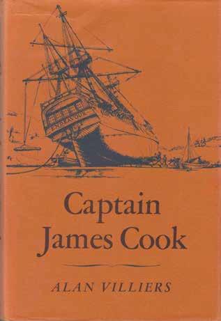 59 Villiers, Alan. CAPTAIN JAMES COOK. Med. 8vo, First U.S. Edition; pp.