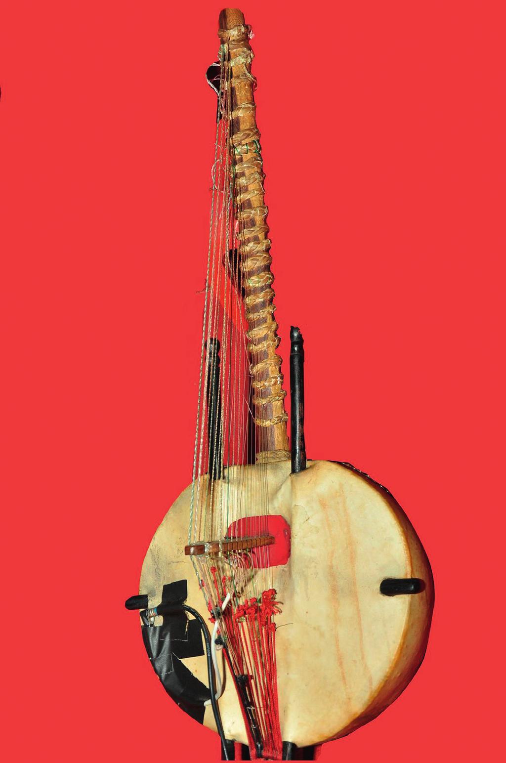 THE KORA The kora is a kind of hybrid, part harp, part lute, that is associated chiefly with the Malinke (or Maninka) people of west Africa, a people with a strong musical heritage (and whom students